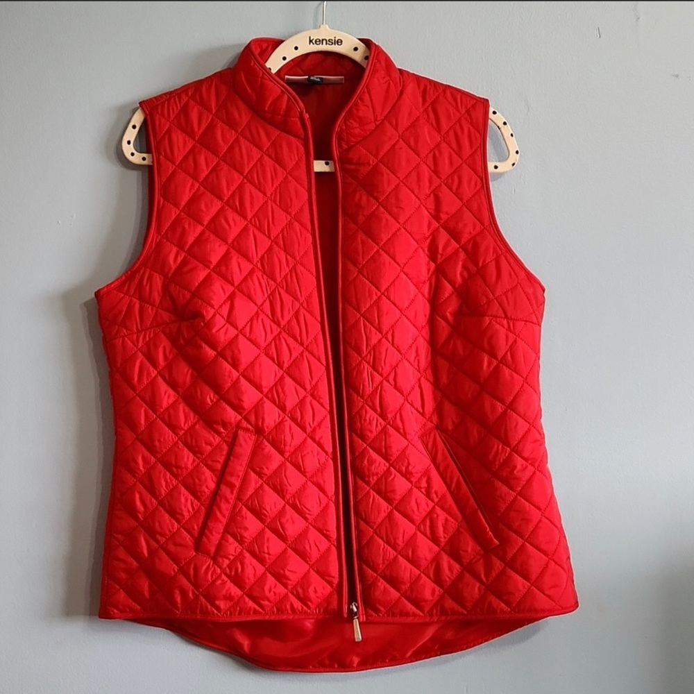 Karen Scott Quilted Vest